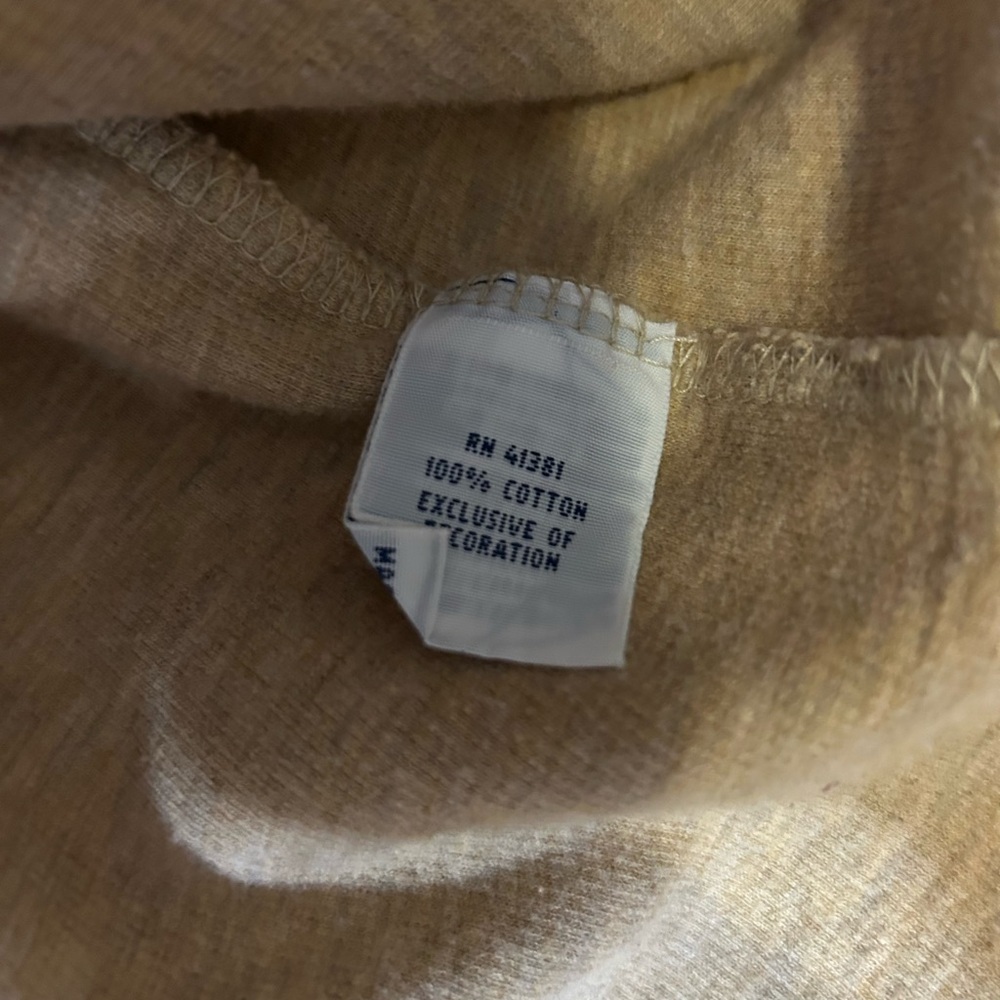 Ralph Lauren Men's Tan Estate-Rib Quarter-Zip Pullover - Picture 4 of 7